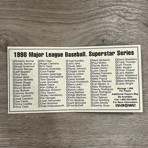 Set of 6 1998 Manny Ramirez+ Enviromint Bronze Coins w/COA Cleveland Indians - Picture 4 of 10